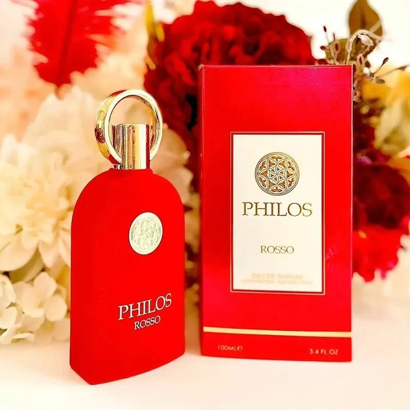 Philos Rosso By Maison Alhambra Eau de Parfum Spray 3.4 oz