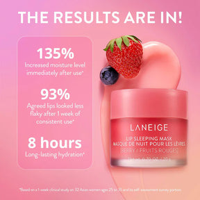 Laneige Lip Sleeping Mask Intense Hydration with Vitamin C in Original 0.7 oz / 20 g