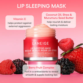 Laneige Lip Sleeping Mask Intense Hydration with Vitamin C in Original 0.7 oz / 20 g