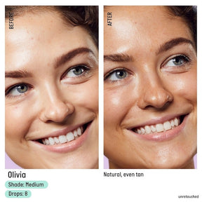 The Isle of Paradise Self Tanning Glow Face Drops