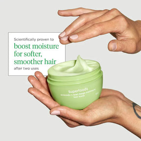 Mascarilla Capilar Mega Hidratante Briogeo de Superalimentos Aguacate + Kiwi 8oz