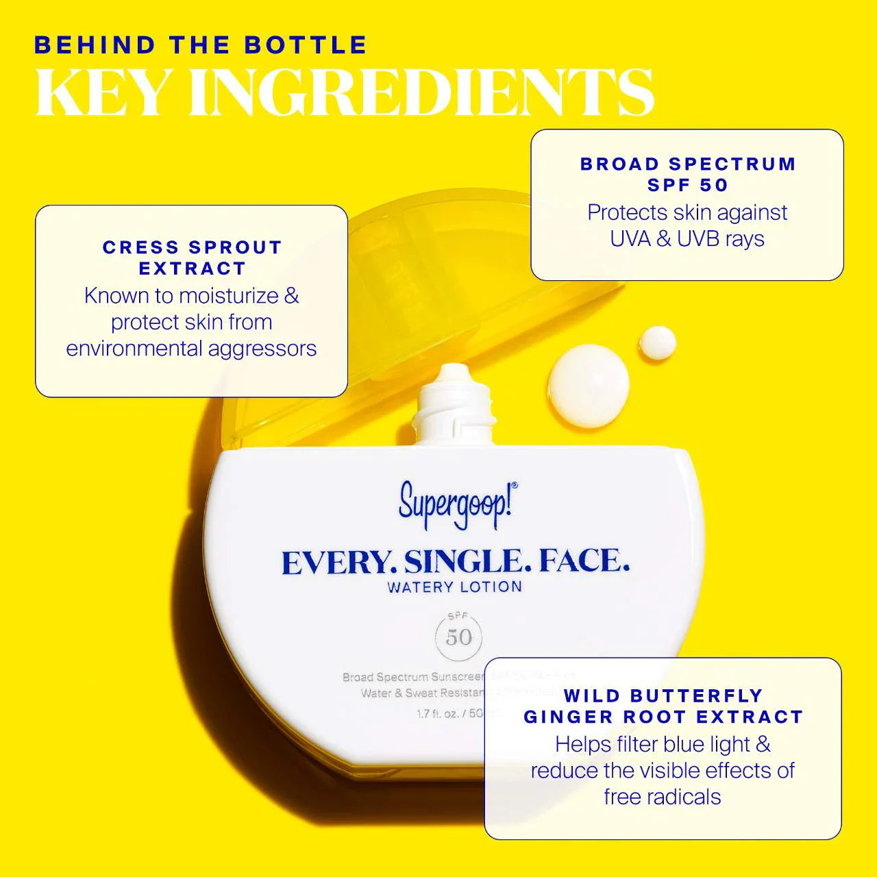 Supergoop! Every. Single. Face. Watery Lotion Sunscreen SPF 50 50ml