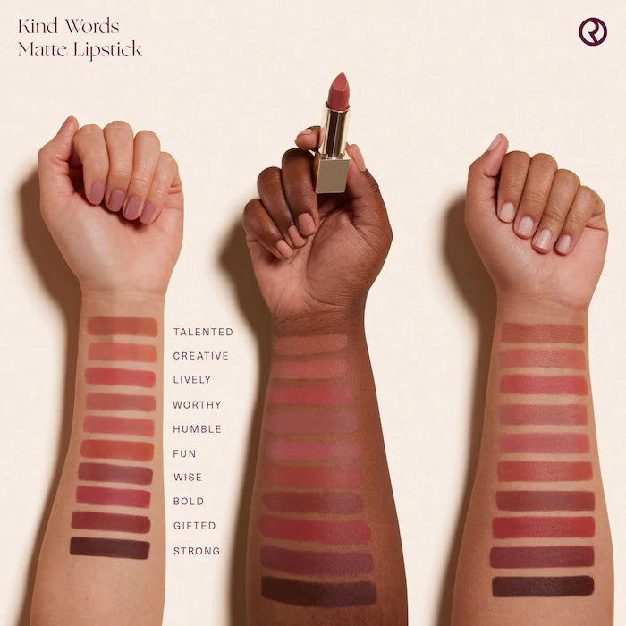 Rare Beauty Kind Words Matte Lipstick - Humble (Rose Mauve)