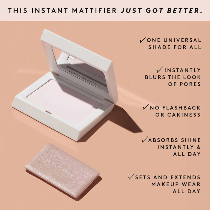 Pó Matificante e Fixador Instantâneo Invisimatte da Fenty Beauty, 8.5 g / 0.3 oz