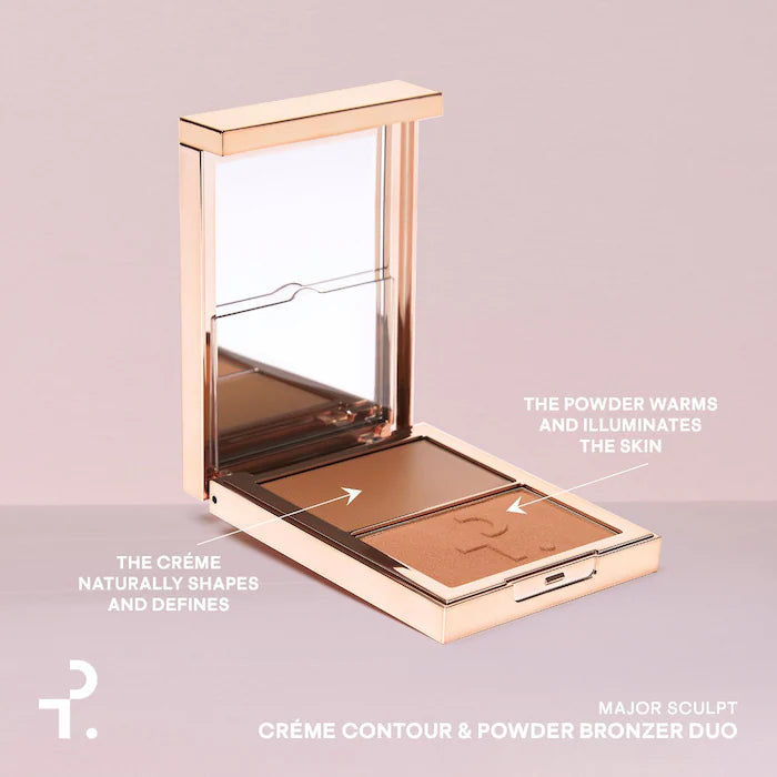 Dúo de Contorno en Crema Sculpt y Bronceador en Polvo Major Sculpt She's Bronzed de Patrick Ta