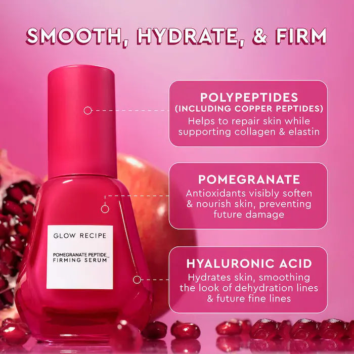 Glow Recipe Pomegranate Firming Serum 1.01 oz / 30 mL