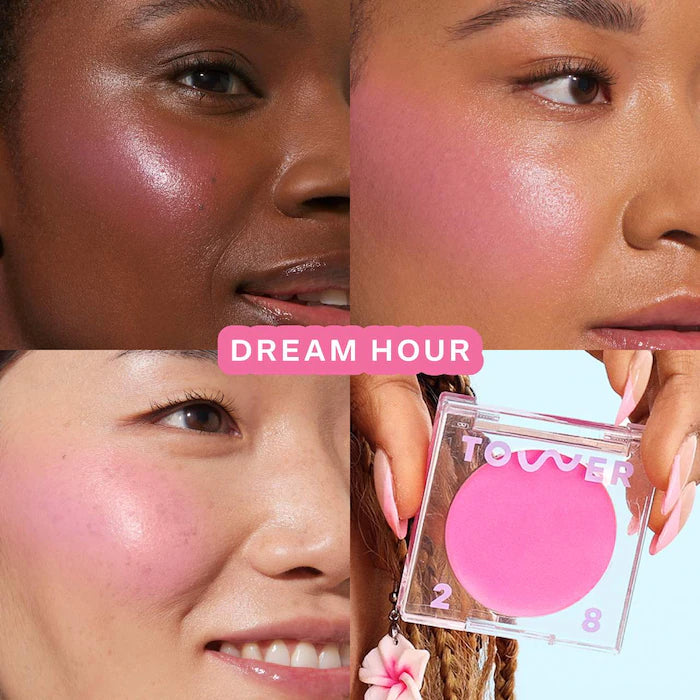 Tower 28 Beauty BeachPlease Lip + Cheek Dewy Cream Blush 4.5 oz / 0.158 ml - Dream Hour