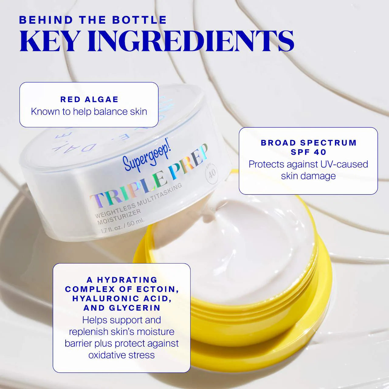 Supergoop! Triple Prep Weightless Moisturizer SPF 40 50ml Supergoop!