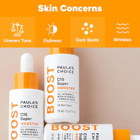 Paula's Choice C15 Super Booster for Brightening Dullness & Uneven Tone 20 mL / 0.67 Fl. Oz.