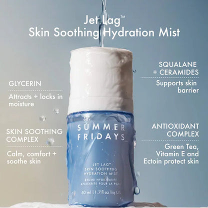 Summer Fridays Jet Lag Skin Soothing Hydration Mist 1.7 oz/ 50 mL