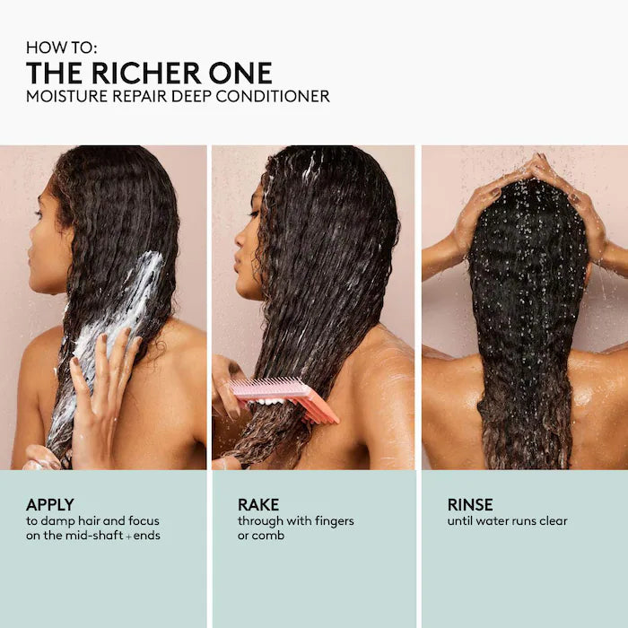 Fenty Beauty The Richer One Moisture Repair Deep Conditioner for Medium to Thick Hair 11.5 oz/ 340 mL