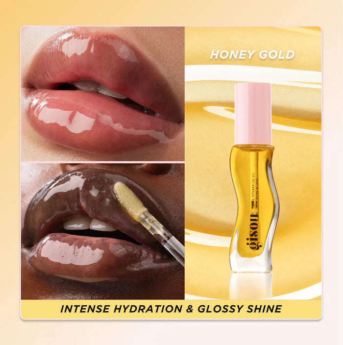Gisou Honey Infused Hydrating Lip Oil 0.27 oz / 8 mL