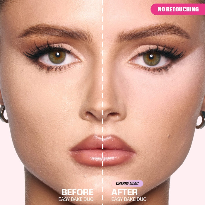 HUDA BEAUTY Easy Bake Loose Powder Brightening + Correcting Duo 13g