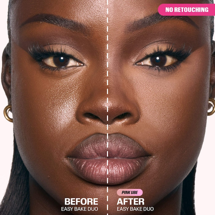 HUDA BEAUTY Easy Bake Loose Powder Brightening + Correcting Duo 13g