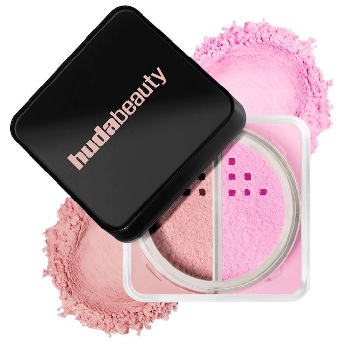 HUDA BEAUTY Easy Bake Loose Powder Brightening + Correcting Duo 13g