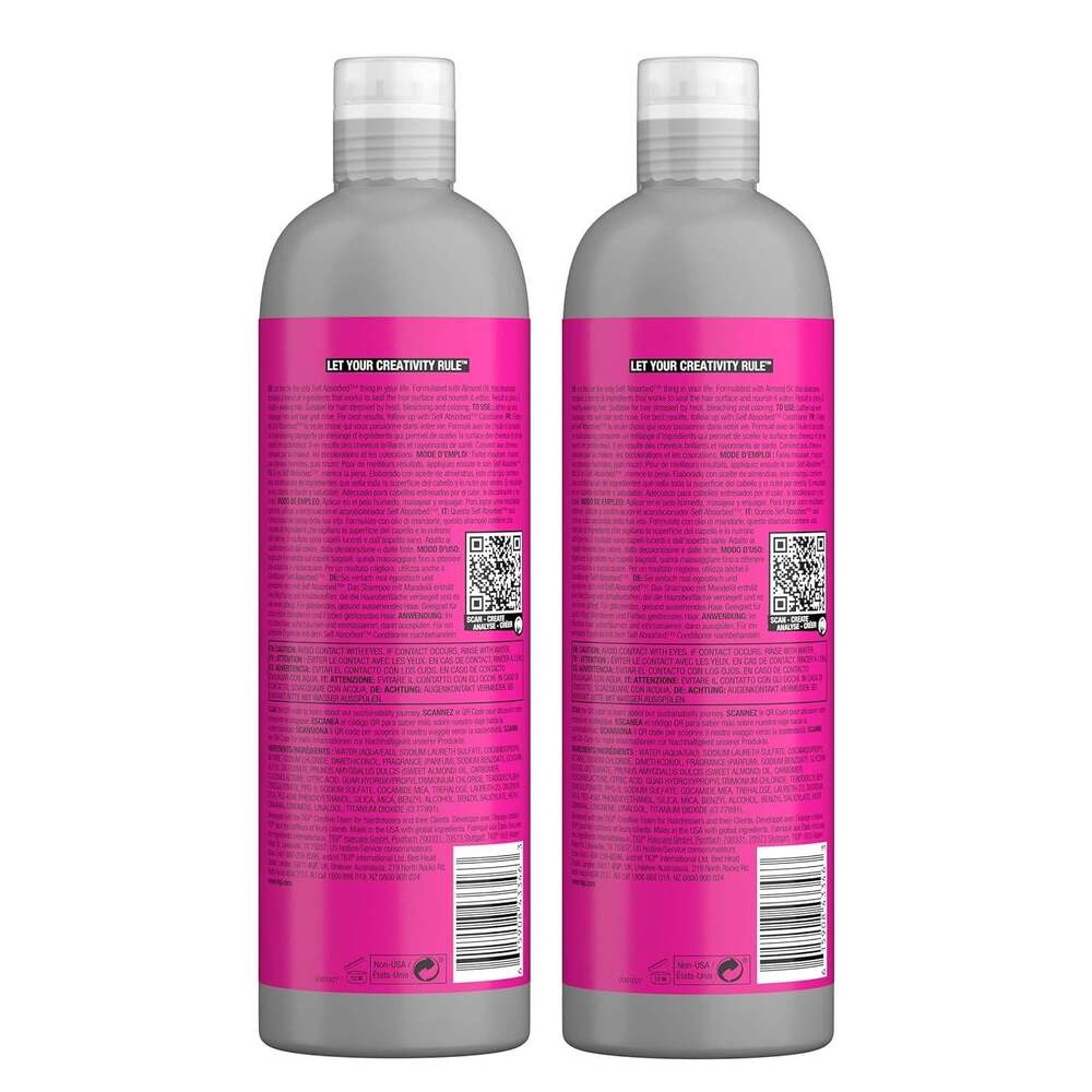 Tigi Self-Absorbed Shampoo and Conditioner Pack - 25.36 oz/750ml