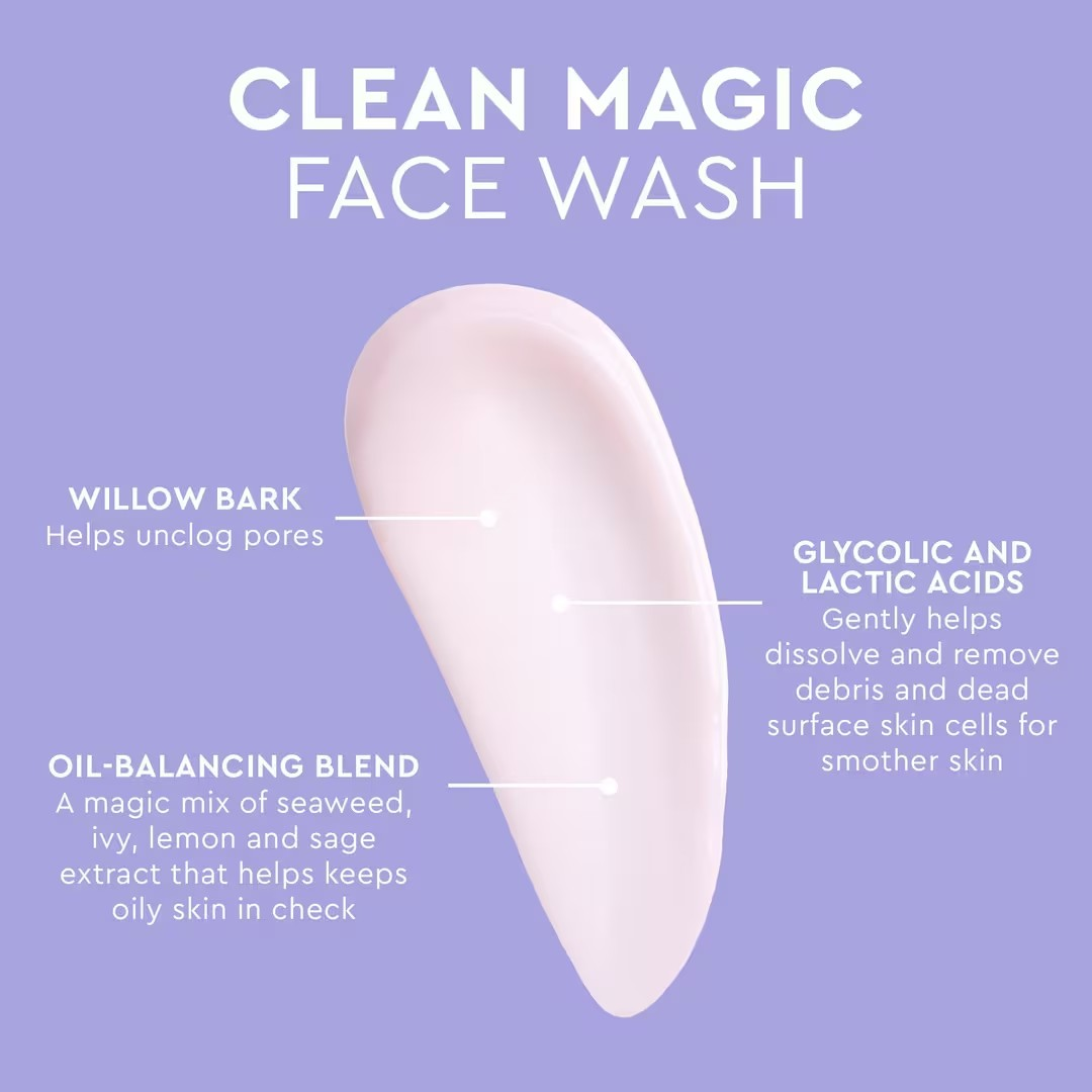 Florence By Mills Travel Size Clean Oil-Balancing Face Wash 1.7 fl oz / 50ml