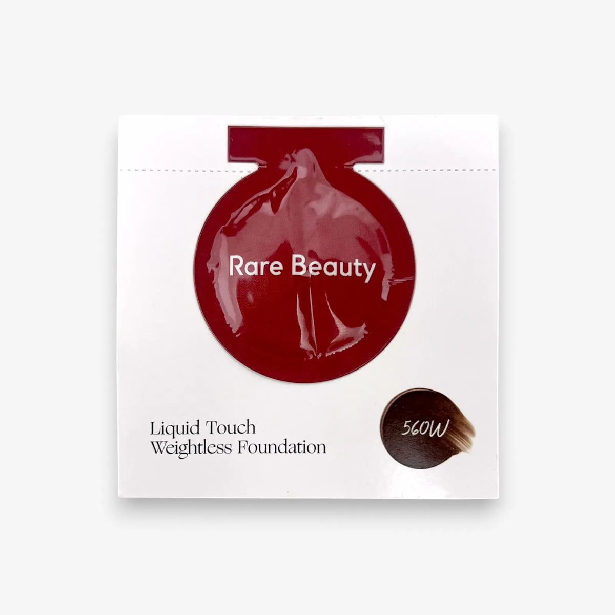 Amostra de Base Leve Liquid Touch da Rare Beauty - 560W 0.64 ml