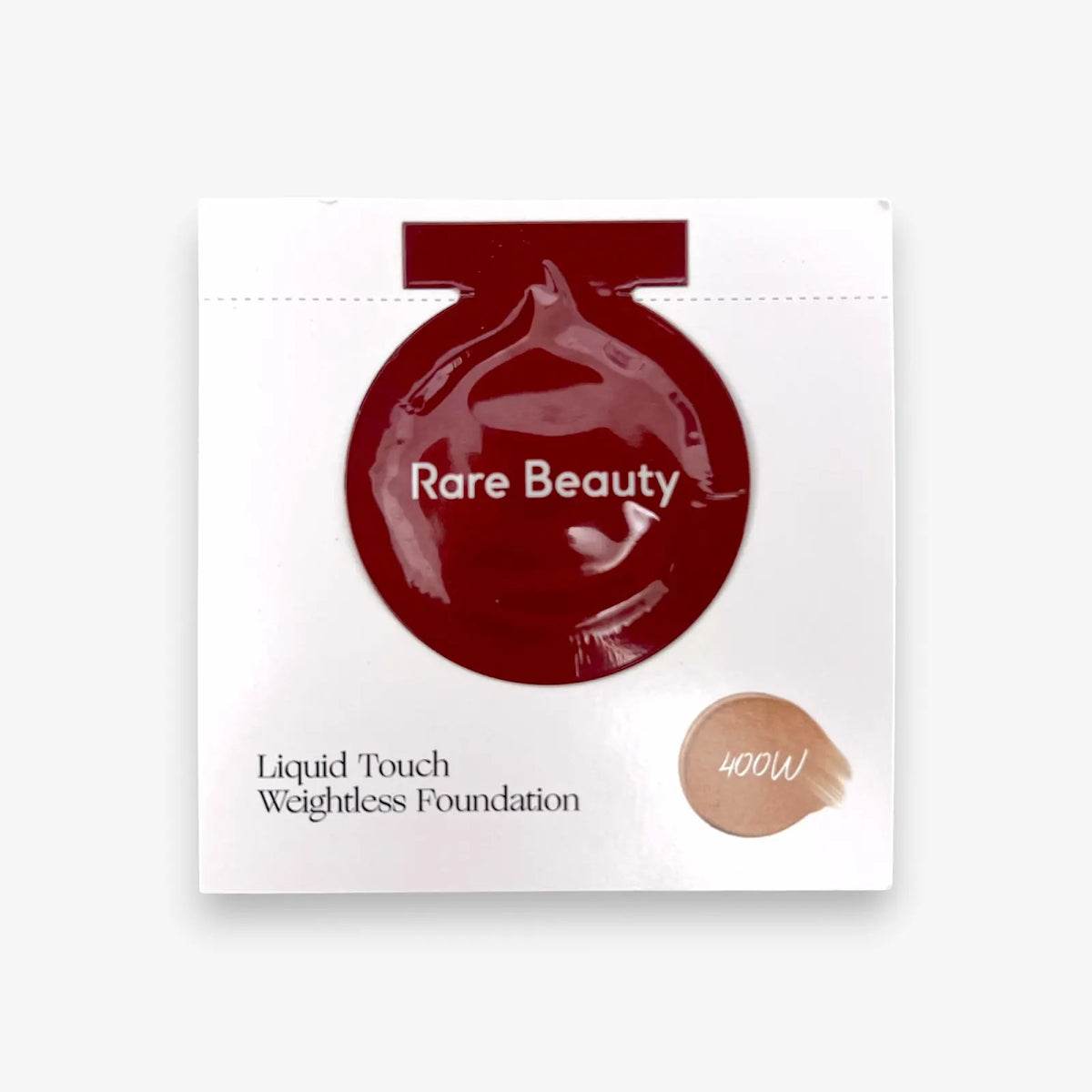 Amostra de Base Leve Liquid Touch da Rare Beauty - 400W 0.64ml